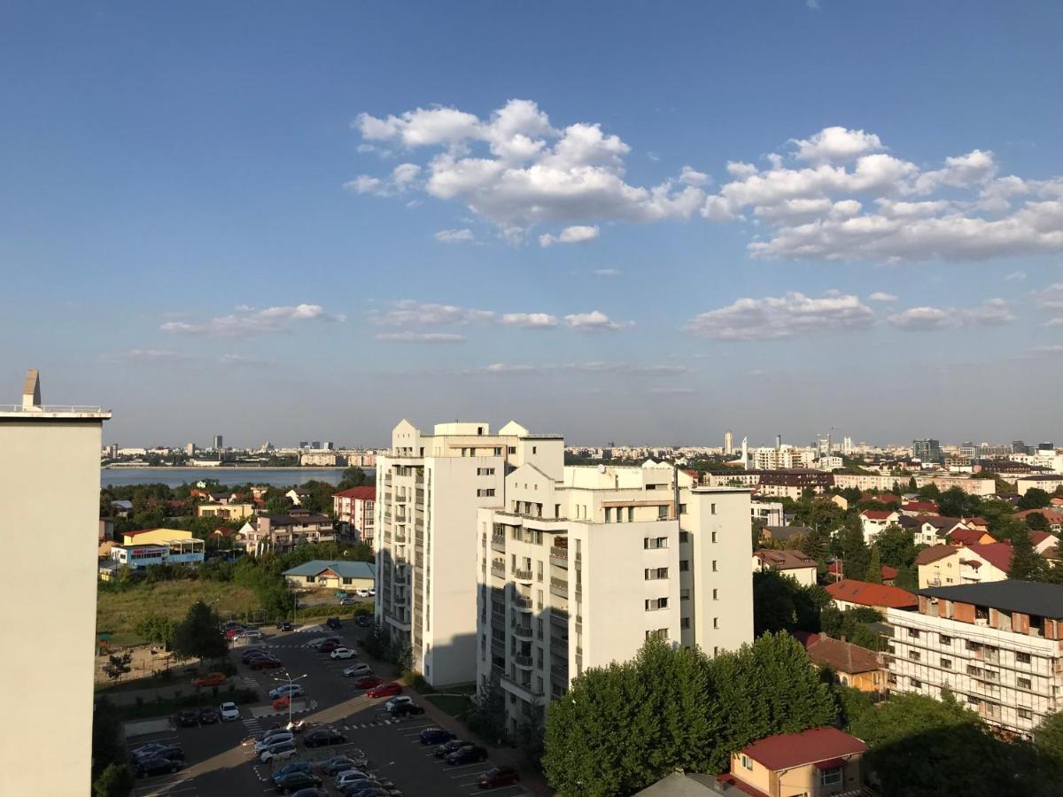 Cozy 2-Room Penthouse Lakeview W14 Bukarest Exterior foto